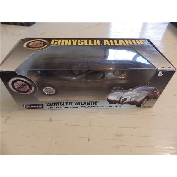 Collectible  Lindberg - Chrysler Atlantic Concept Vehicle  Die cast  model inbox