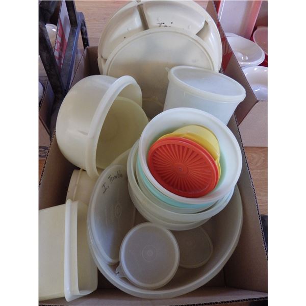 lot of tupperware