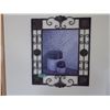 Image 1 : metal framed art work