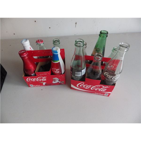 lot of Coca Cola memorabilia