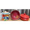 Image 1 : Ceramic Canisters and Bowl Including Tracy Octavia Hill Collection, Set of 3
