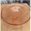 Image 4 : Two Pink Depression Glass Bowls and Porcelain Trinket Box with Floral Lid