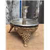 Image 3 : Metal Chamberstick Candle Holders, One With Ornate Brass Base