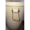 Image 5 : Martin Pottery 10-Gallon Stoneware Crock with Wooden Handles
