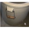 Image 6 : Martin Pottery 10-Gallon Stoneware Crock with Wooden Handles