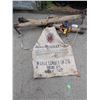 Image 2 : Alexander Murray Lumber Apron, Wilkie Lumber Co. Ltd, Toy Cowboy and Wooden Yoke Lot