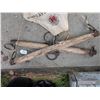 Image 6 : Alexander Murray Lumber Apron, Wilkie Lumber Co. Ltd, Toy Cowboy and Wooden Yoke Lot