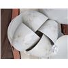 Image 4 : Waldershof Bavaria German Porcelain Coffee Set with Wooden Tray, 9 Pieces