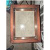 Image 4 : Glass Display Case Table with Hinged Lid and Wooden Frame, 2-Tier