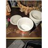 Image 10 : Royal Doulton Golfer Jug, Japanese King Mug, Bossons Head Pair, Floral Cups, Wicker Basket