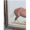 Image 3 : Framed Horse and Riders Print with Wood Moulding