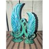 Image 2 : Canada's Own Blue Mountain Pottery Swan Figurines - Rare