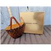 Image 1 : Michael Kors Gift Set w/ Tortoiseshell Murano Glass Basket