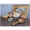 Image 1 : Murano Glass Sadler England Teapot Camembert Boxes Decorative Tray
