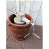 Image 3 : Lytle No. 865 Wood and Metal Hand Crank Ice Cream Maker