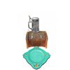 Image 9 : Royal Winton Saxon Plate, Three Glass Beer Steins, Wood Chest, Metal TV Tray Set