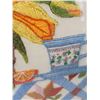 Image 2 : Framed Floral Still Life Needlework with Basket, Cups, and Gold Frame