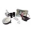 Image 1 : Tableware Lot: Marbled Mortar, Saxon Plate, China Tray, Japan Duck, Owl Napkin Rings