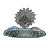 Image 10 : Iridescent Pressed Glass Platters and Bowls Assortment, Including Scalloped and Oval Designs