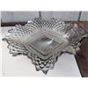 Image 8 : Iridescent Pressed Glass Platters and Bowls Assortment, Including Scalloped and Oval Designs