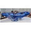 Image 4 : Blue Art Glass Bird Figurine & Speckled Murano-Style Glass Ashtray