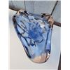 Image 5 : Blue Art Glass Bird Figurine & Speckled Murano-Style Glass Ashtray