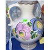 Image 4 : Glass Bowls, Cut Crystal Vase, Hand-Painted Pitcher, Divided Platter