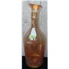 Image 3 : Marigold Carnival Glass Trio with Bottle and Two Dishes