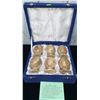 Image 1 : 6 Onyx Goblets from Baluchistan, Pakistan with Display Box
