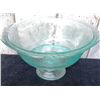 Image 5 : Collectable Blue Depression Glass Bowl, Glass Vase, Metal Beverage Dispenser, Tasting Set