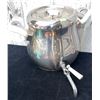 Image 6 : Collectable Blue Depression Glass Bowl, Glass Vase, Metal Beverage Dispenser, Tasting Set