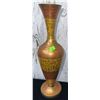 Image 2 : Brass Accessories Lot with Lidded Jar, Vase and Wax Pear Candles