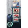 Image 4 : Ceramic Figurines, Trinket Drawers, Blue Jug, Candle Holder and Vase