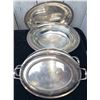 Image 7 : Silver-Plated Tableware and Glass Beer Stein in Wicker Basket