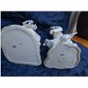 Image 3 : 4 Spanish Porcelain Figurines, D'Art and Tengra, Woman, Hunter, Lady, Seated Figure