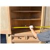 Image 12 : SOLID PINE CORNER CABINET