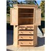Image 2 : SOLID PINE CORNER CABINET