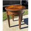 Image 1 : ASHLEY FURNITURE GLEN EAGLE COLLECTION ROUND END TABLE