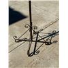 Image 5 : ANTIQUE WROUGHT IRON FLOOR CANDELABRAS; LOT OF 2