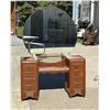 Image 4 : VINTAGE ART DECO WATERFALL VANITY