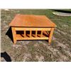 Image 1 : SOLID WOOD SQUARE COFFEE TABLE