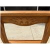 Image 3 : HALF-MOON CONSOLE TABLE, SWIVEL BAR STOOL, AND WOODEN STEPSTOOL