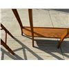 Image 4 : HALF-MOON CONSOLE TABLE, SWIVEL BAR STOOL, AND WOODEN STEPSTOOL