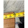 Image 8 : HALF-MOON CONSOLE TABLE, SWIVEL BAR STOOL, AND WOODEN STEPSTOOL