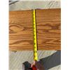 Image 9 : HALF-MOON CONSOLE TABLE, SWIVEL BAR STOOL, AND WOODEN STEPSTOOL