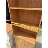 Image 14 : TALL BOOKCASE/HUTCH AND SMALL ACCENT/STORAGE CABINET