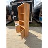 Image 7 : TALL BOOKCASE/HUTCH AND SMALL ACCENT/STORAGE CABINET