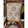 Image 10 : ANTIQUE ROCKER, MEDALLION BACK CHAIR, VINTAGE SINGER SEWING MACHINE
