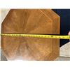 Image 7 : VINTAGE OCTAGONAL WOOD STORAGE END TABLE
