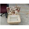 Image 7 : OFFICE CHAIR, SEWING BASKET, AND DRYING RACK
